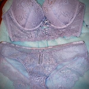 SHEIN bralette and panty set
